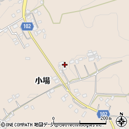 茨城県常陸大宮市小場884周辺の地図