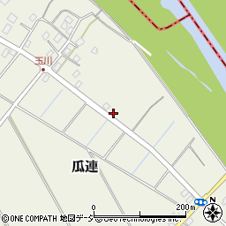 茨城県那珂市瓜連3255周辺の地図