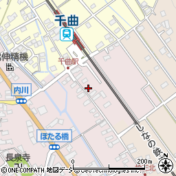 長野県千曲市内川18周辺の地図