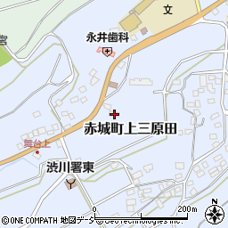 群馬県渋川市赤城町上三原田808周辺の地図