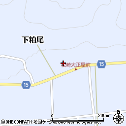 栃木県鹿沼市下粕尾376周辺の地図