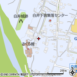 群馬県渋川市白井179周辺の地図