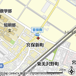 石川県白山市宮保新町29周辺の地図