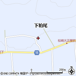 栃木県鹿沼市下粕尾391周辺の地図