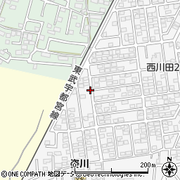 若井邸_西川田南アキッパ駐車場周辺の地図