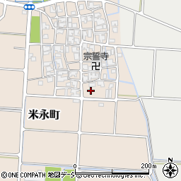 石川県白山市米永町2243周辺の地図