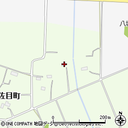 栃木県鹿沼市佐目町255周辺の地図