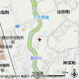 長野県大町市大町936-5周辺の地図