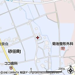 栃木県宇都宮市砂田町351-17周辺の地図