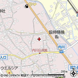 長野県千曲市内川321-1周辺の地図
