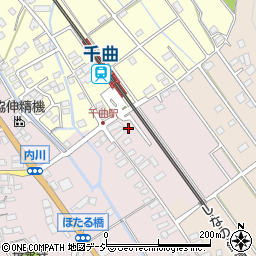 長野県千曲市内川6周辺の地図