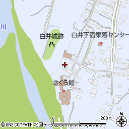 白井城ホームヘルパーステーション周辺の地図