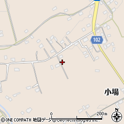 茨城県常陸大宮市小場38-2周辺の地図