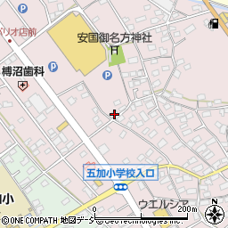 長野県千曲市内川712周辺の地図