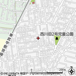 小山田邸_西川田南アキッパ駐車場周辺の地図
