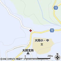 ＪＡグリーン長野　大岡支所・大岡給油所周辺の地図