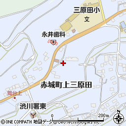 群馬県渋川市赤城町上三原田807周辺の地図