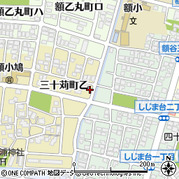 石川県金沢市三十苅町乙91周辺の地図