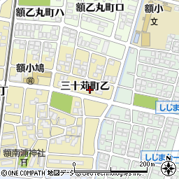 石川県金沢市三十苅町乙69周辺の地図