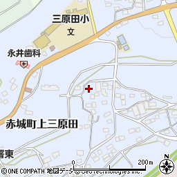 群馬県渋川市赤城町上三原田786周辺の地図