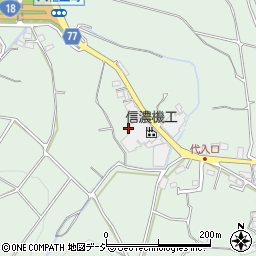 長野県千曲市八幡5481周辺の地図