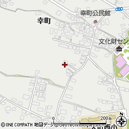 長野県大町市大町幸町5207周辺の地図