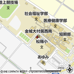 金城大学附属西南幼稚園周辺の地図