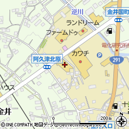 フレッセイ阿久津店周辺の地図