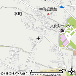 長野県大町市大町幸町5209周辺の地図