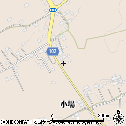 茨城県常陸大宮市小場16周辺の地図