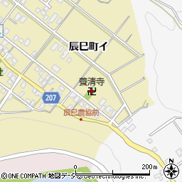 石川県金沢市辰巳町イ29周辺の地図