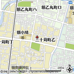 石川県金沢市三十苅町乙80周辺の地図