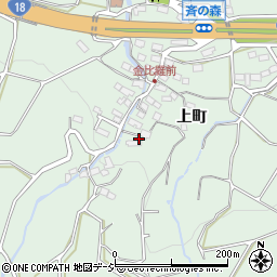 長野県千曲市八幡上町3869-2周辺の地図