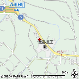 長野県千曲市八幡5480周辺の地図