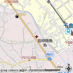 長野県千曲市内川1300-1周辺の地図