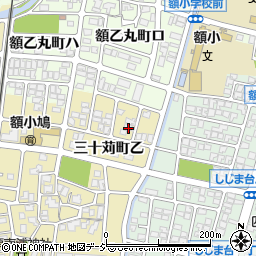 石川県金沢市三十苅町乙103周辺の地図