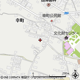 長野県大町市大町幸町5214-2周辺の地図