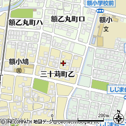 石川県金沢市三十苅町乙110周辺の地図