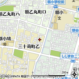 石川県金沢市三十苅町乙99周辺の地図
