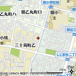 石川県金沢市三十苅町乙94周辺の地図