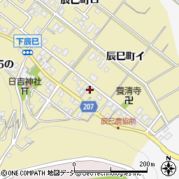 石川県金沢市辰巳町イ5周辺の地図