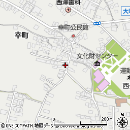 長野県大町市大町幸町5214周辺の地図