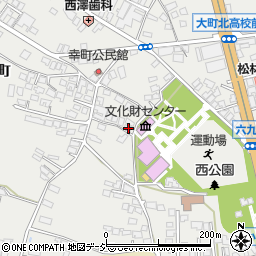 長野県大町市大町幸町4697-1周辺の地図