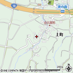 長野県千曲市八幡上町3684-11周辺の地図