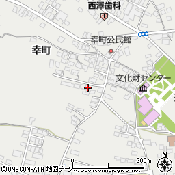 長野県大町市大町幸町5216-10周辺の地図