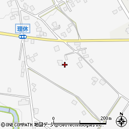 富山県南砺市理休145周辺の地図