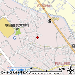 長野県千曲市内川392-2周辺の地図