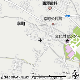 長野県大町市大町幸町5216-8周辺の地図