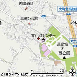 長野県大町市大町幸町4697周辺の地図