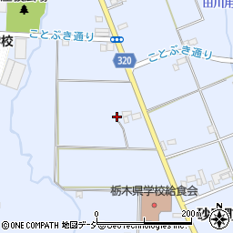 栃木県宇都宮市砂田町697周辺の地図